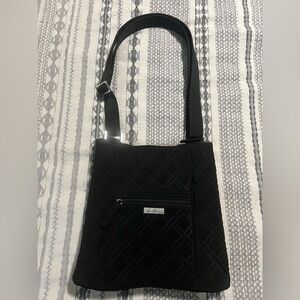 Vera Bradley Black Quilted Crossbody Bag